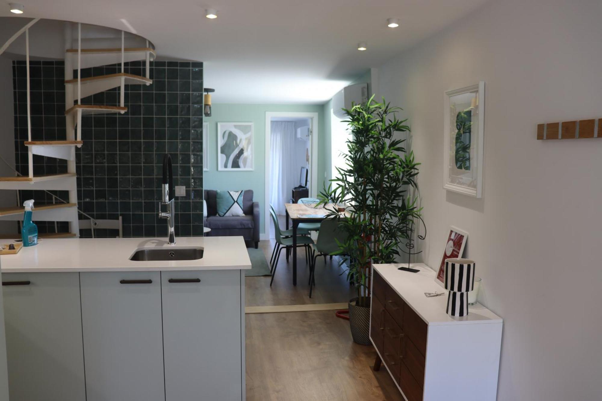 Lisbon, T2 Renewed Duplex With River View, Beato, Lisboa Extérieur photo